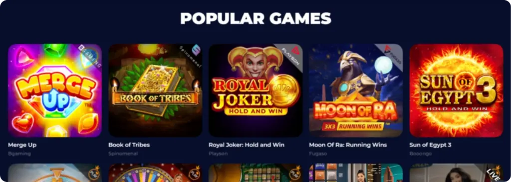 Popular Games